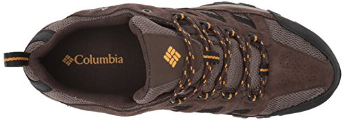 Columbia Crestwood Waterproof, Zapatillas para Caminar Hombre, Mud, Squash, 41.5 EU