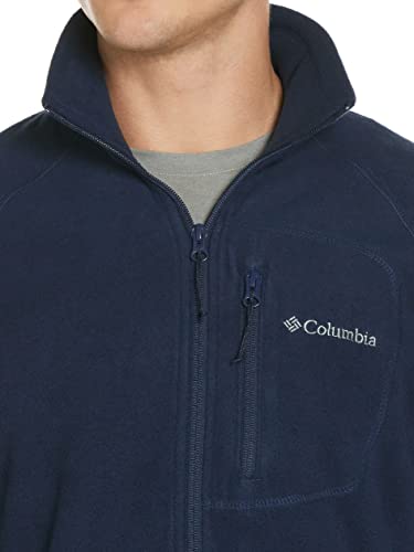 Columbia Fast Trek II, Forro Polar con Cremallera, para Hombre, Azul (Collegiate Navy), XS