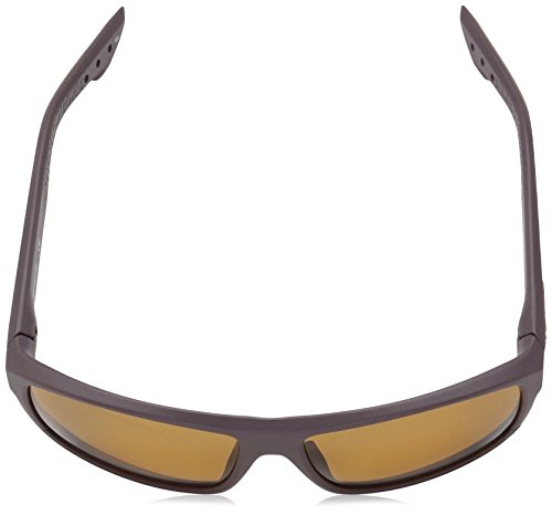Columbia Gafas de sol ovaladas polarizadas Airgill Lite para hombres, ceniza mate, 60 mm