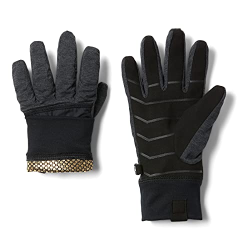 Columbia Infinity Trail Glove Guantes, Negro Jaspeado, M para Mujer