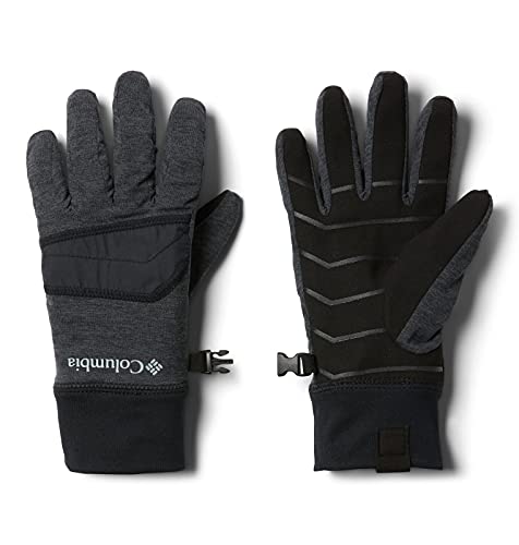 Columbia Infinity Trail Glove Guantes, Negro Jaspeado, M para Mujer