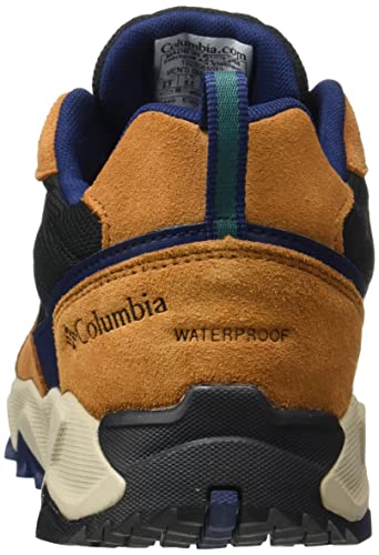 Columbia Ivo Trail WP, Zapatos para Senderismo Hombre, Black, River Blue, 41 EU