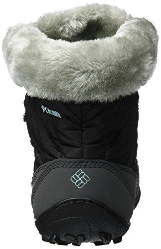 Columbia Minx Shorty Omni-Heat Waterproof Snow Boots' Botas de nieve para Niñas, Negro (Black, Spray), 33 EU