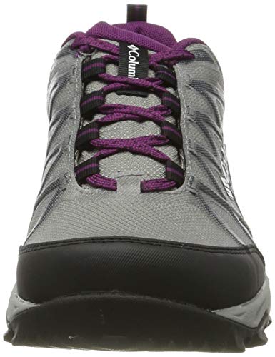 Columbia Peakfreak X2 Outdry Zapatos de senderismo para Mujer, Gris (Monument, Wild Iris), 41.5 EU