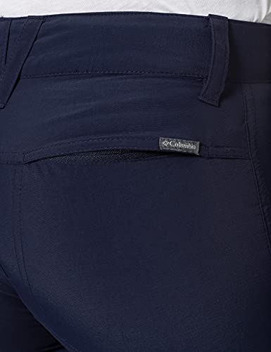 Columbia Silver Ridge 2.0 Pantalones de Senderismo, Mujer, Azul (Dark Nocturnal), W6/R