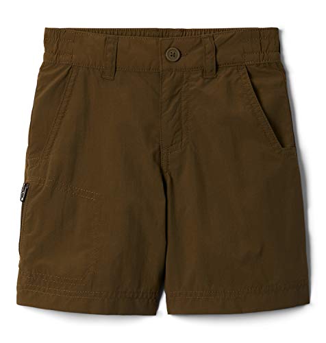 Columbia Silver Ridge IV, Pantalones cortos de senderismo, Niño, Verde (New Olive), Talla S