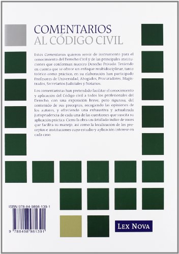 Comentarios al Código Civil (Monografía)