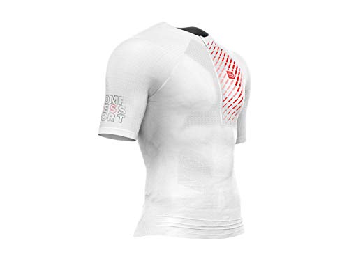 Compressport Camiseta para Adultos Trail Running Postural SS Top White T4