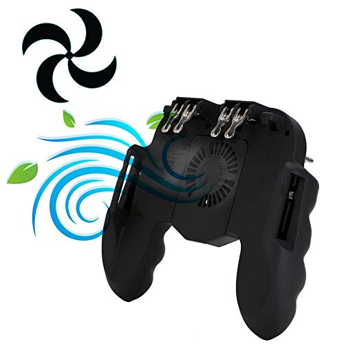 Controlador de Juegos Del Teléfono Manija de Energía Disipador de Calor Gamepad con Ventilador de Enfriamiento, Agarre Cómodo, 4000 Rpm