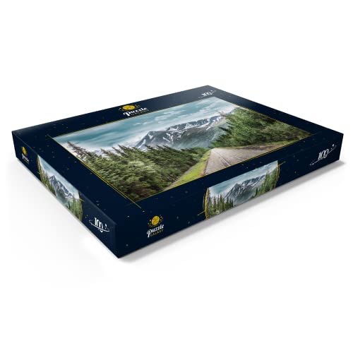 Cordillera Y Línea De Ferrocarril En El Parque Nacional De Denali En Alaska - Premium 100 Piezas Puzzles - Colección Especial MyPuzzle de Puzzle Galaxy