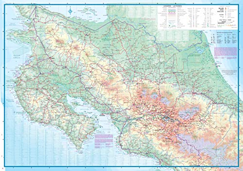 Costa Rica (2016) (International Travel Maps)