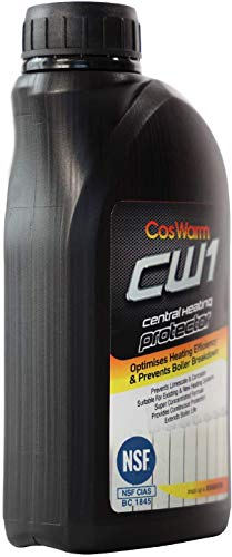 CosWarm CW1 Inhibidor & Protector De Calefacción Central | Trata Hasta 18 Radiadores | Previene La Corrosión & La Cal En Calderas, Radiadores, Sistemas De Calefacción