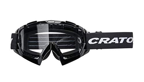 Cratoni C-Rage - Gafas deportivas para bicicleta de montaña, color negro