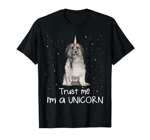 Créeme Soy Un Perro Unicornio Pastor De Los Pirineos Camiseta