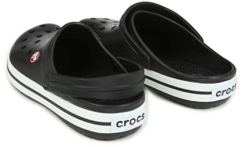 Crocs Crocband, Zuecos Unisex Adulto, Negro (Black), 42/43 EU