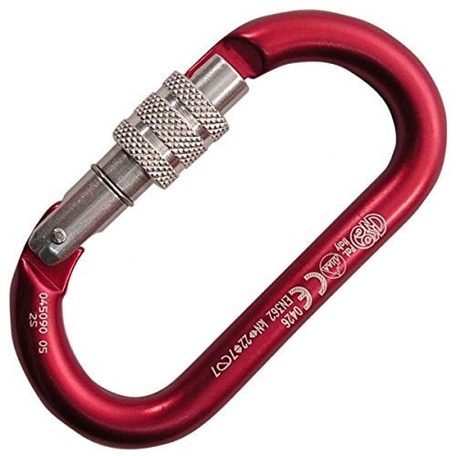 Desconocido Kong - Oval ALU Classic Screwed Body, Color Red