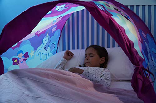 Direct TV Outlet Sleepfun Tent Original Visto en TV Tienda de campaña para la habitación Carpa Infantil Plegable y con Luz Juguete para niños (Color Rosa)