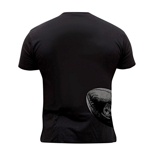 Dirty Ray Rugby New Zealand All Black Camiseta Hombre KRB3 (4XL)