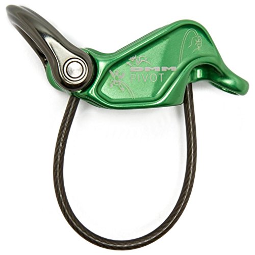 DMM Pivot Belay Device Green, One Size by DMM