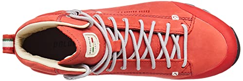 Dolomite Bota Cinquantaquattro High FG W GTX, Zapatos para Senderismo Mujer, Red, 37.5 EU