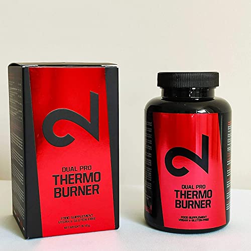 Dual Pro Thermo Burner | Píldoras Termogénicas Naturales | 90 Cápsulas Veganas | 100% Naturales Y Sin Aditivos