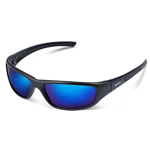 Duduma Gafas de Sol Deportivas Polarizadas Para Hombre Perfectas Para Esquiar Golf Correr Ciclismo TR8116 Súper Liviana Para Hombre y Para Mujer