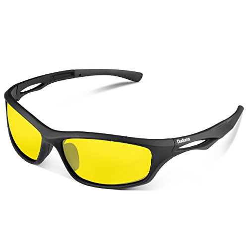 Duduma Gafas de Sol Deportivas Polarizadas Para Hombre Perfectas Para Esquiar Golf Correr Ciclismo TR90 Súper Liviana Para Hombre y Para Mujer