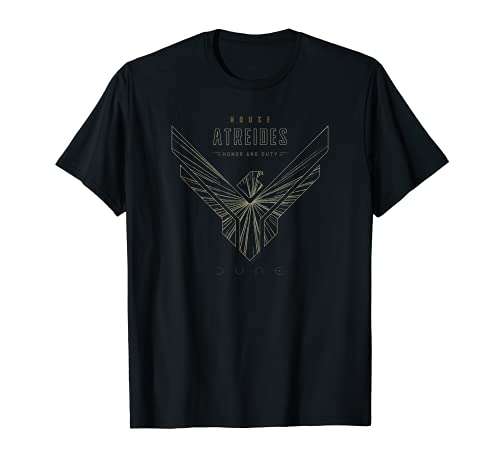 Dune House Atreides Eagle Logo Camiseta