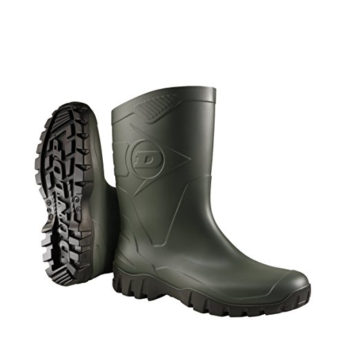 Dunlop Protective Footwear (DUO18) Dunlop DEE, Botas de Goma de Trabajo Unisex Adulto, Green, 42 EU