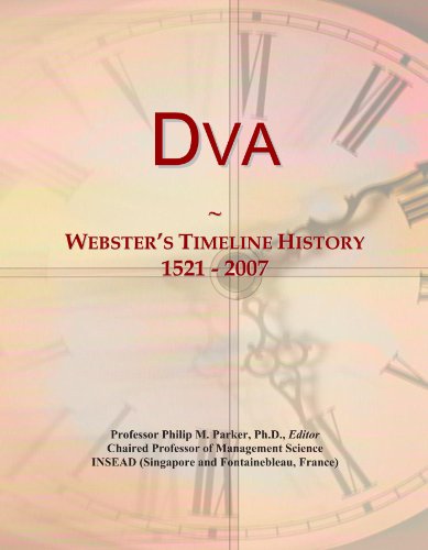 Dva: Webster's Timeline History, 1521 - 2007