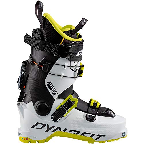 Dynafit HOJI Free 110, Botas de esquí Hombre, White/Lime Punch, 41 1/3 EU