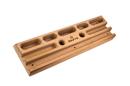 eGUrre hangboard Tabla Entrenamiento de Escalada, Fingerboard –Basati presas de Escalada de Madera