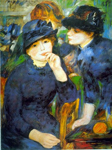 El Museo de salida – dos niñas por Renoir – Póster en línea comprar de impresión (30 x 40 cm)