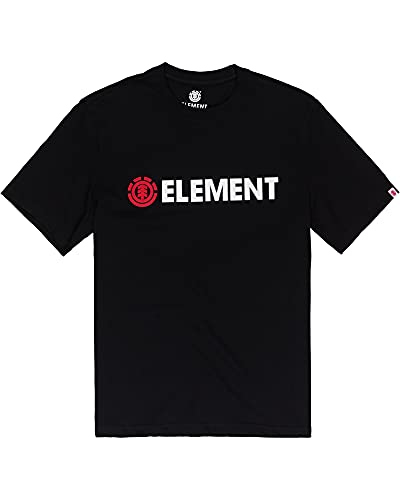 ElementBlazin - Camiseta - Hombre - M - Negro