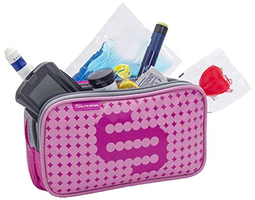 Elite Bags QVD-00059/RS - Bolsa isotérmica para el diabético rosa