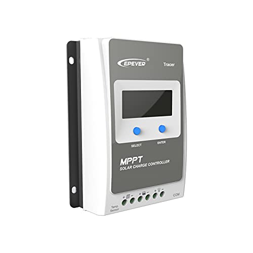 EPEVER® MPPT Tracer -AN Regulador de carga solar 12/24V automático, conexión a tierra negativa común (Tracer3210AN)