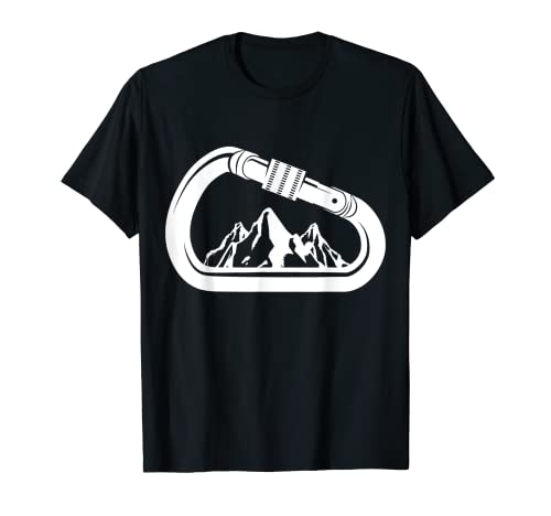 Escalada En Roca - Vintage Escalador Mountaineer Camiseta