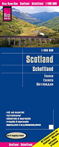 Escocia, mapa de carreteras impermeable. Escala 1:400.000. Reise Know-How.: reiß- und wasserfest (world mapping project)