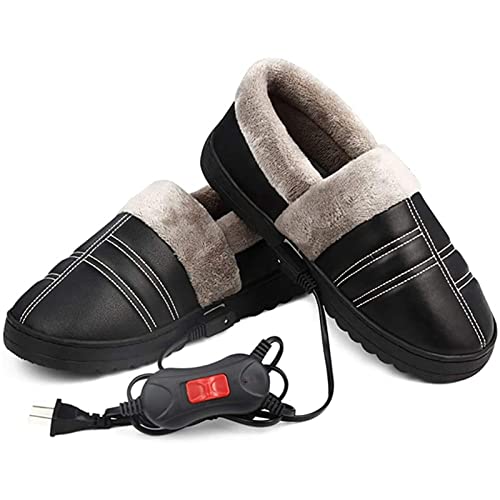 ESGT Zapatillas de calefacción eléctricas USB Calentadores de pies con calefacción Calentadores de pies con calefacción eléctrica para Hombres y Mujeres Zapatillas de Calentamiento cómodas