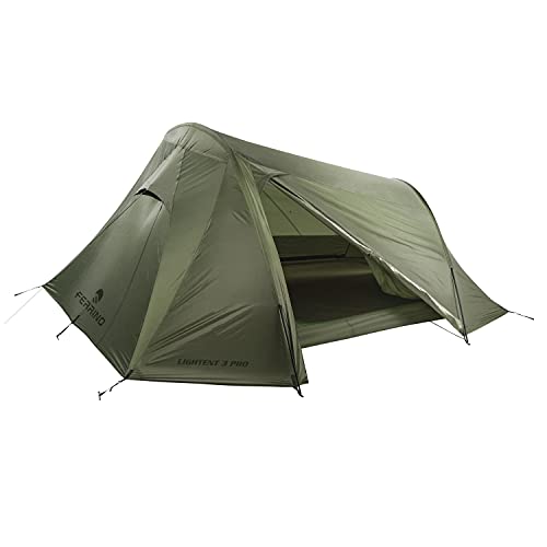 Ferrino Tent LIGHTENT 3 Pro Carpa, Unisex Adulto, Olive Green, Talla Única
