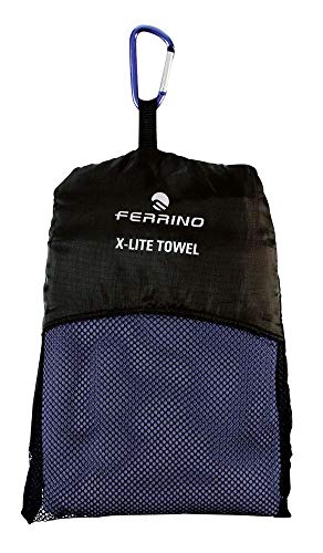 Ferrino - X Lite Towel, Color Azul, Talla M-30 x 60 cm