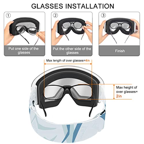 Findway Gafas de Esquí para Niños, Gafas Ski Snowboard para Niños y Niñas de 3 4 5 6 7 8 Años, con 100 % de Protección UV Antivaho Resistencia al Viento Gafas de Nieve