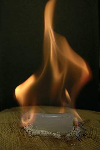 Fire Dragon Sólido (6 tabletas de 27 g) Encendedor de Fuego para Exteriores e Interiores, Unisex, Transparente, 6 x 27g Tablets
