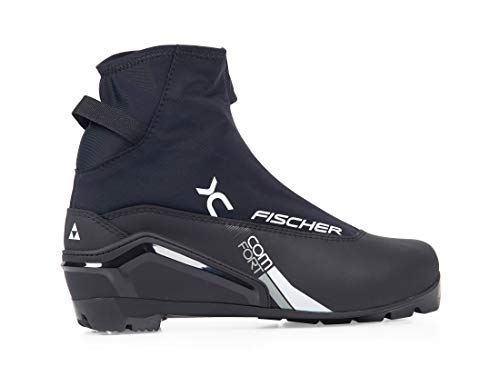 Fischer Sports Fischer XC Comfort-Botas de esquí de Fondo, Color, Talla 46, Unisex Adulto, Blanco/Negro