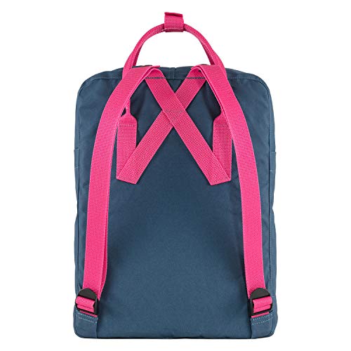 Fjallraven Kanken Sports Backpack, Unisex-Adult, Royal Blue-Flamingo Pink, One Size