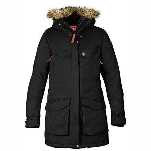 Fjallraven Nuuk Parka W Sport Jacket, Mujer, Black, L