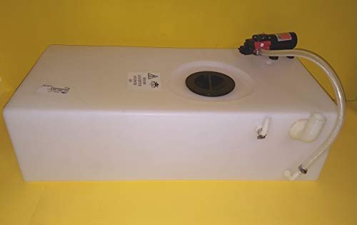 Fonti Snc Kit de depósito de 64 litros con bomba Autoclave de 12 V para agua barca náutica y caravana