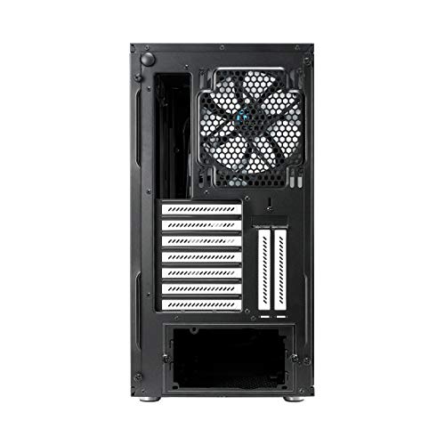 Fractal Design Define R6 - Mid Tower Computer Case - ATX - Optimized For High Airflow and Silent Computing with ModuVent Technology - PSU Shroud - Modular Interior - Water-Cooling Ready - Black TG