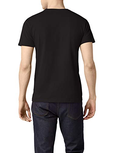 Fruit of the Loom Mens Original 5 Pack T-Shirt Camiseta, Negro (Black), X-Large (Pack de 5) para Hombre