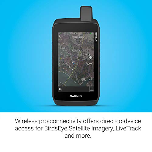 Garmin Montana 700 - GPS de mano resistente, mapeo de ruta para carreteras y senderos, pantalla táctil a color de 5 pulgadas